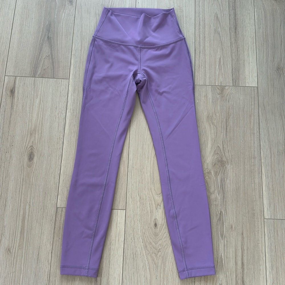lululemon athletica Purple Leggings wisteria purple.